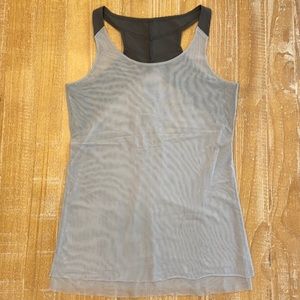 Oiselle Racer Back Mesh Tank
